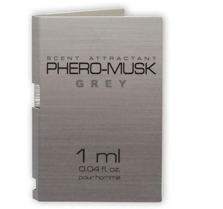 Духи с феромонами мужские PHERO-MUSK GREY, 1 мл - зображення 1