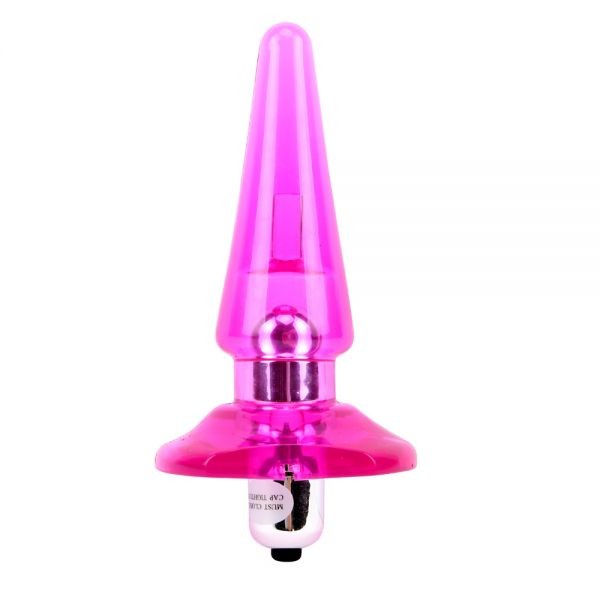 Анальный плаг NICOLE'S Vibra Plug, Pink - зображення 1