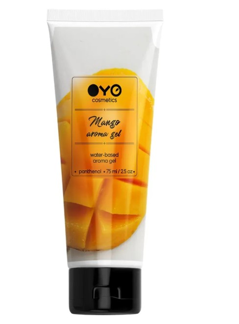 Универсальный ароматизированный увлажняюший гель-лубрикант OYO - Mango aroma gel, 75 ml - зображення 1
