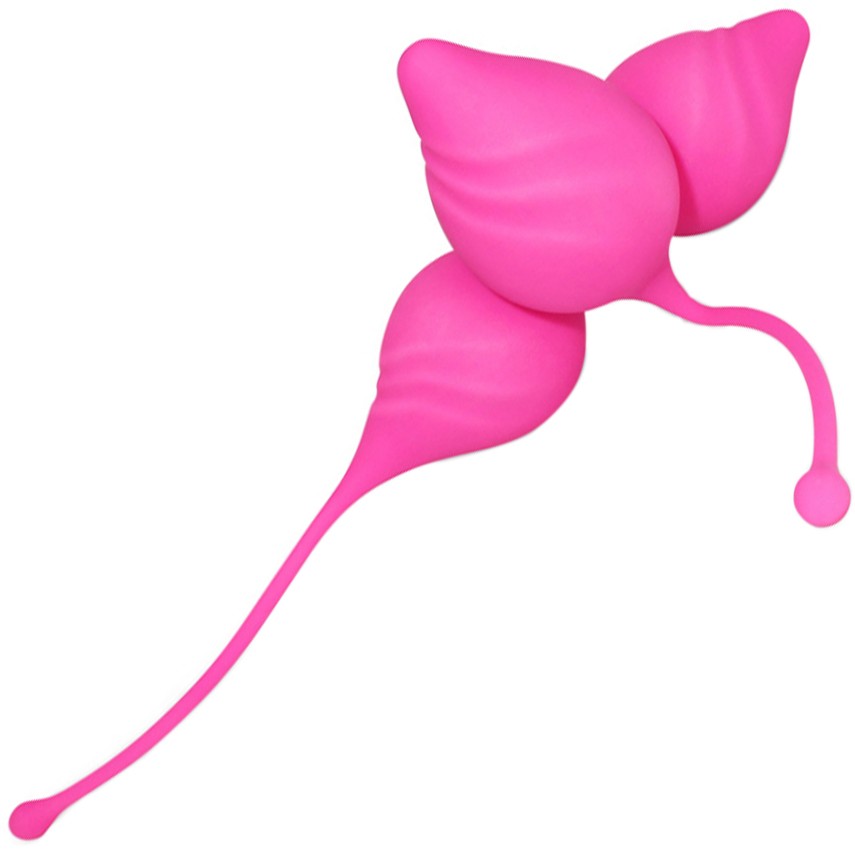 Набор вагинальных шариков Kegel Pink Set цвет розовый - зображення 1