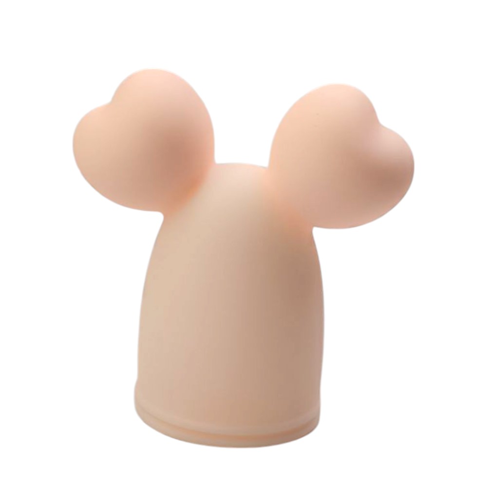 Насадка на вибратор "MICKEY", пудровый цвет - зображення 1