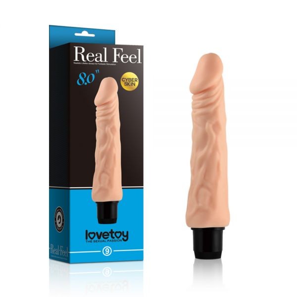 Реалистичный вибратор 8'' Real feel, Flash - зображення 1