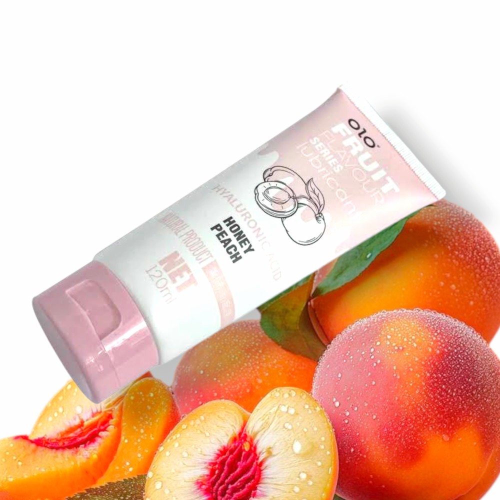 Лубрикант водный оральный, OLO fruit Flavour- Honey Peach - зображення 1