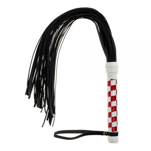 Флогер Premium Leather Flogger, R&W - зображення 1