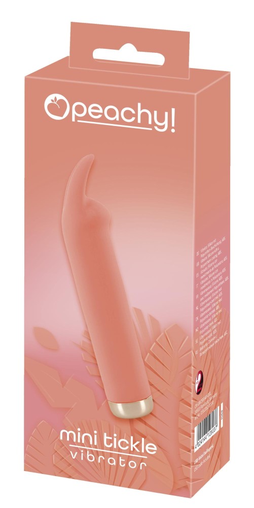 Красивый мини-вибратор с гибкими виброушками Mini Bunny Vibrator - зображення 1