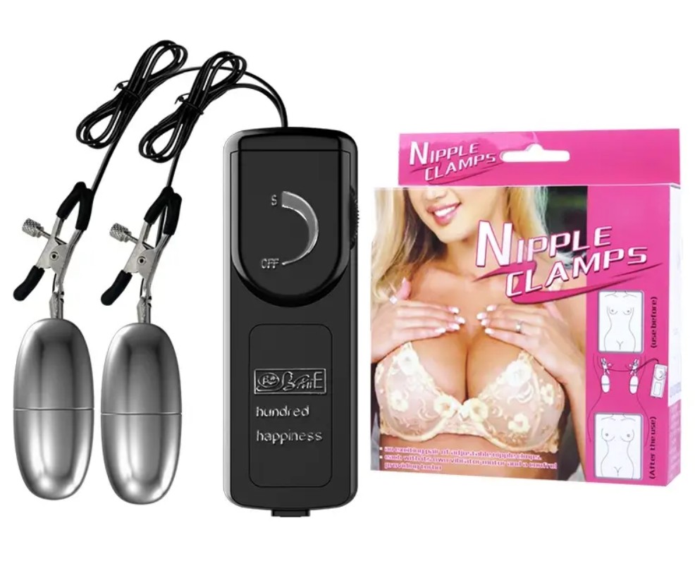 Вибростимулятор для груди Nipple Clamps - зображення 1