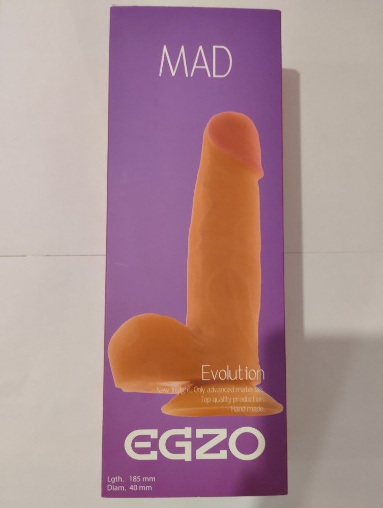 Фаллоимитатор EGZO Ciberskin DS004 ( 18,5 см х 4 см ) - зображення 1