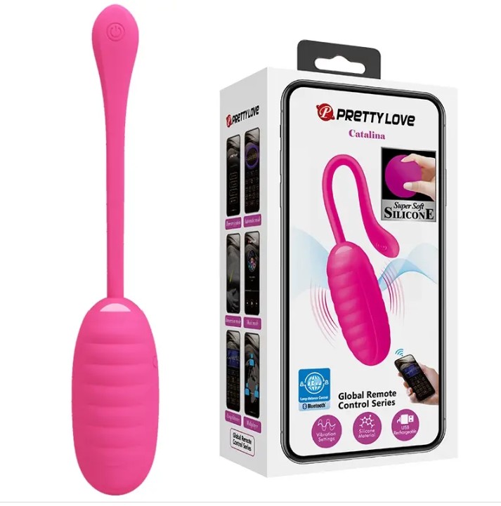 Виброяйцо управляемое смартфоном Pretty Love - Kirk Mobile APP remote control - зображення 1