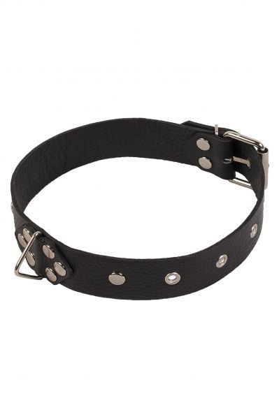 Ошейник Leather Restraints Collar, Black - зображення 1