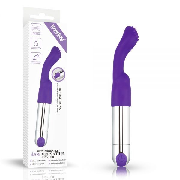 Фиолетовый стимулятор G-точки Rechargeable IJOY Versatile Tickler - зображення 1