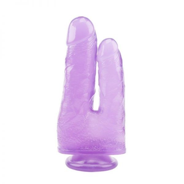 Фаллоимитатор двойной 7.9 Inch Dildo, Purple - зображення 1