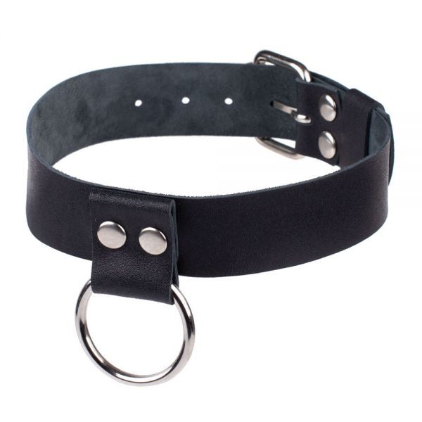 Ошейник Ring of Humiliti, Smooth Black - зображення 1