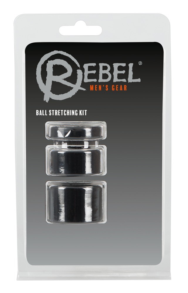 Набор эрекционных колец для мошонки (3шт.) Ball Stretching Kit - зображення 1