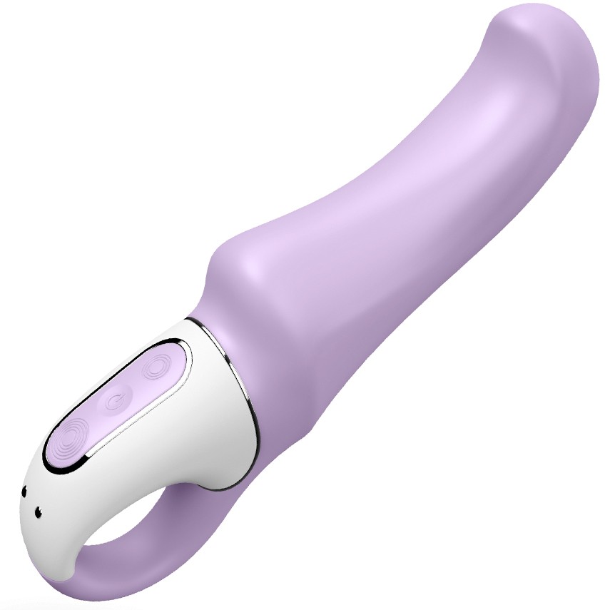 Вибратор Satisfyer Vibes Charming Smile 6 режимов вибрации и 6 режимов скорости светло-фиолетовый - зображення 1