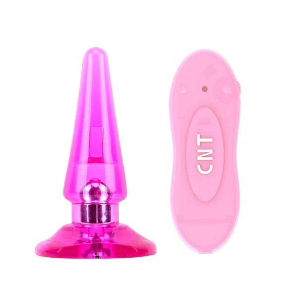 Анальный плаг с вибрацией NICOLE'S Anal Pleaser, Pink - зображення 1