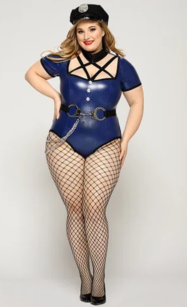 Костюм строгой полицейской Amanda XL/XXL - зображення 1