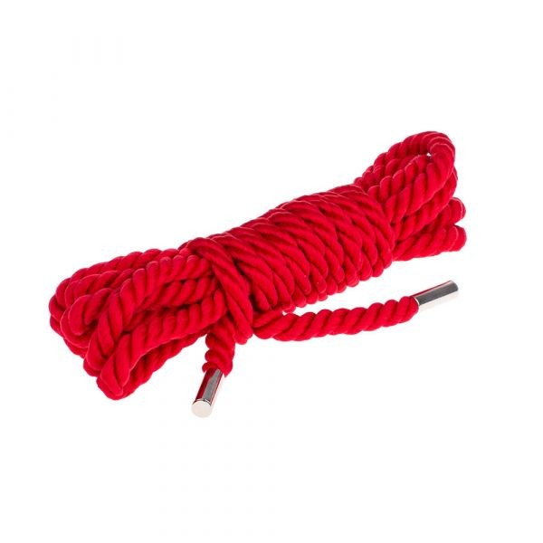 Веревка для бондажа Premium Silky 3M, Red - зображення 1