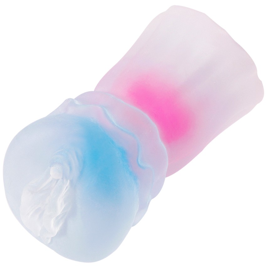 Мастурбатор Alice Pussy Stroker (Crystal Version) без вибрации прозрачная - зображення 1