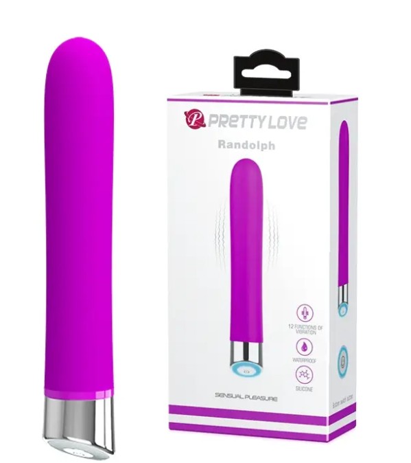 Вибростимулятор Pretty Love Randolph Purple 12 режимов работы - зображення 1
