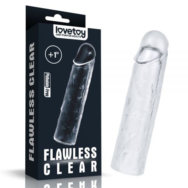 Насадка без вибрации Add 1'' Flawless, Clear - зображення 1