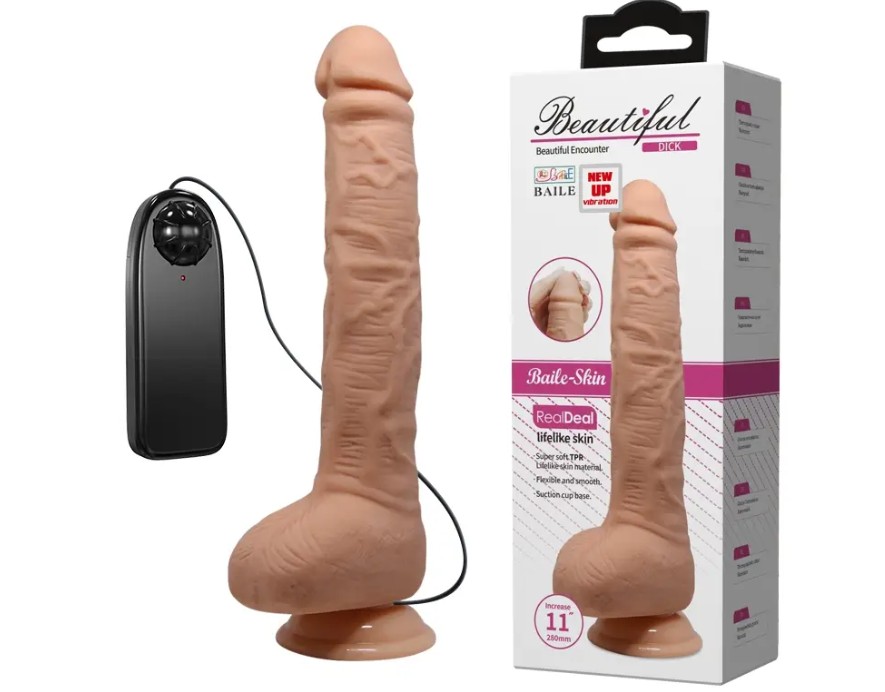 Вибратор на присоске " SEXTOY TOP PENIS - зображення 1