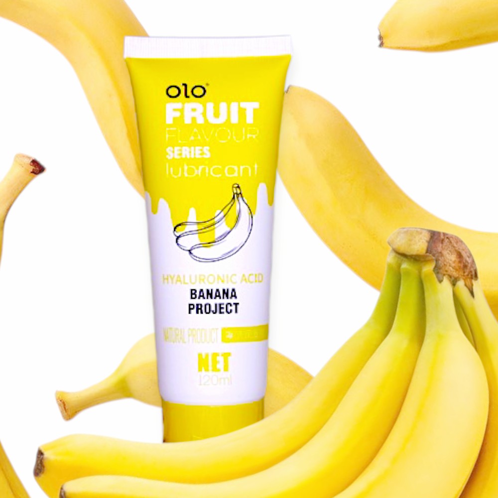 Лубрикант водный Fruit Flavour Series – Banana Project, аромат и вкус банана - зображення 1