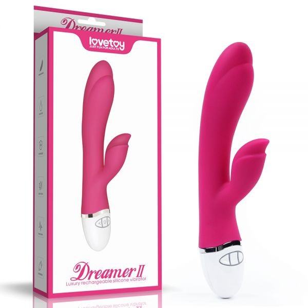 Вибромассажер с рельефным наконечником Rabbit Vibrator  Rechargeable - зображення 1