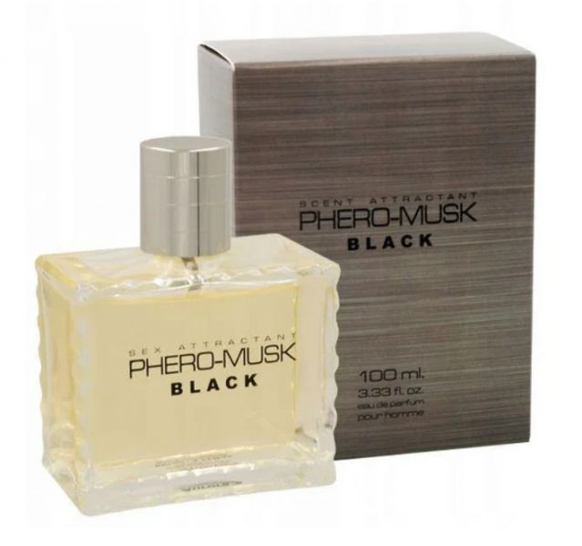 Духи с феромонами мужские PHERO-MUSK BLACK, 100 ml - зображення 1
