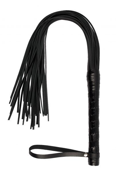 Флогер Premium Leather Flogger, Black - зображення 1