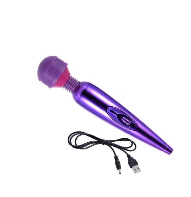 Вибромассажёр для всего тела Easy Love 10 режимов вибрации Dark purple - зображення 1