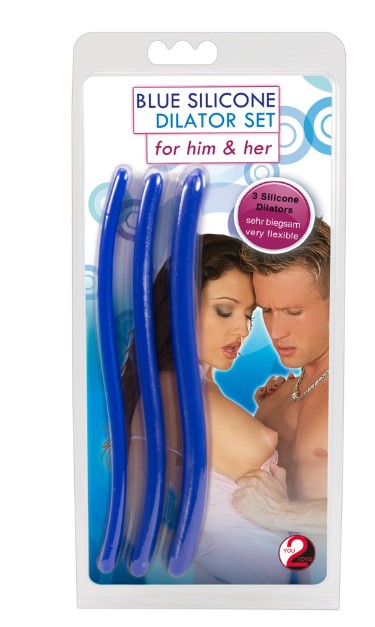 Набор уретральных стимуляторов Silikon Dilator 3er Set - зображення 1