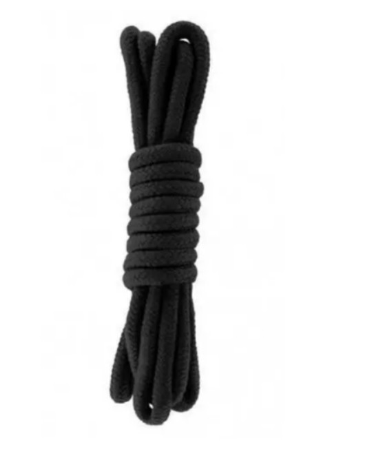 Веревка для бондажа BONDAGE ROPE 3M, Black - зображення 1