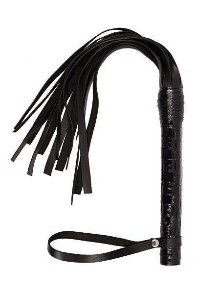 Флогер VIP Leather Flogger, Black - зображення 1