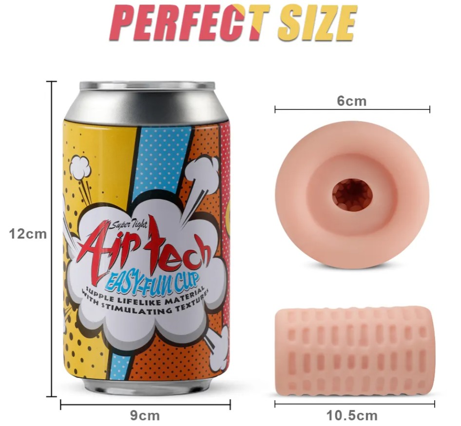 Мастурбатор Мужская карманная киска Soda cup - зображення 1