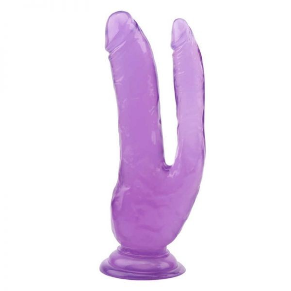 Фаллоимитатор двойной 8.0 Inch Dildo, Purple - зображення 1