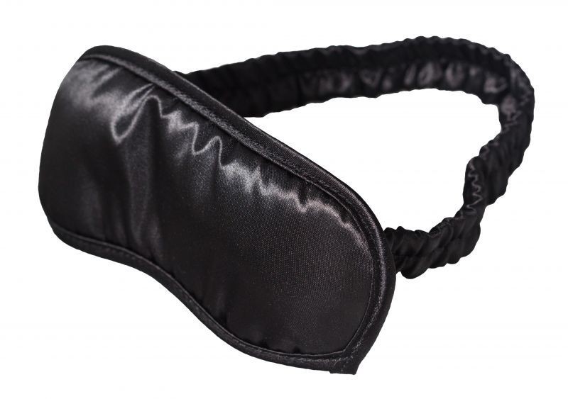 Маска на глаза Satin Love Mask, Black - зображення 1