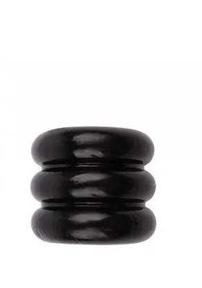 Эрекционное кольцо черное тройное Triad Cock Ring - зображення 1