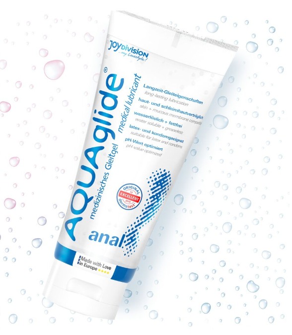 Анальная смазка на водной основе AquaGlide anal, 100 мл - зображення 1