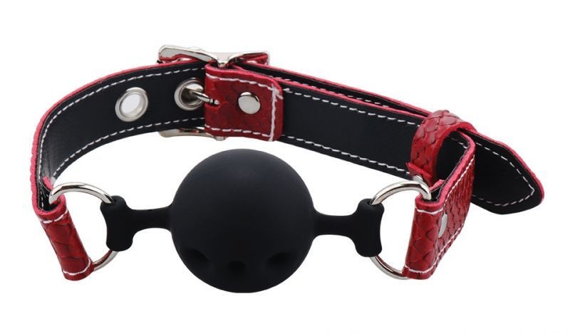 Кляп Snake ball gag silicone, B&R - зображення 1