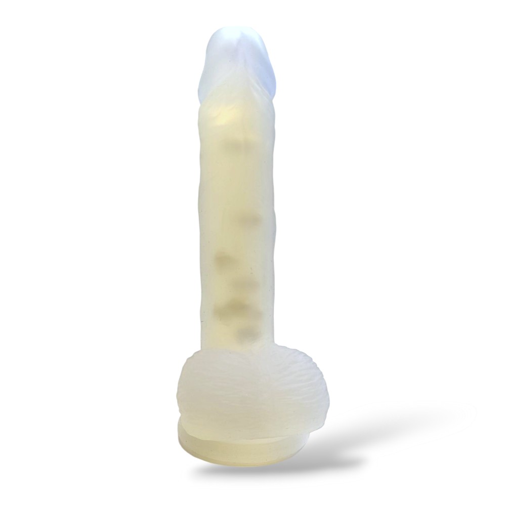 Фаллоимитатор с присоской "Pearly Dick", L 182 мм, D 35 мм - зображення 1