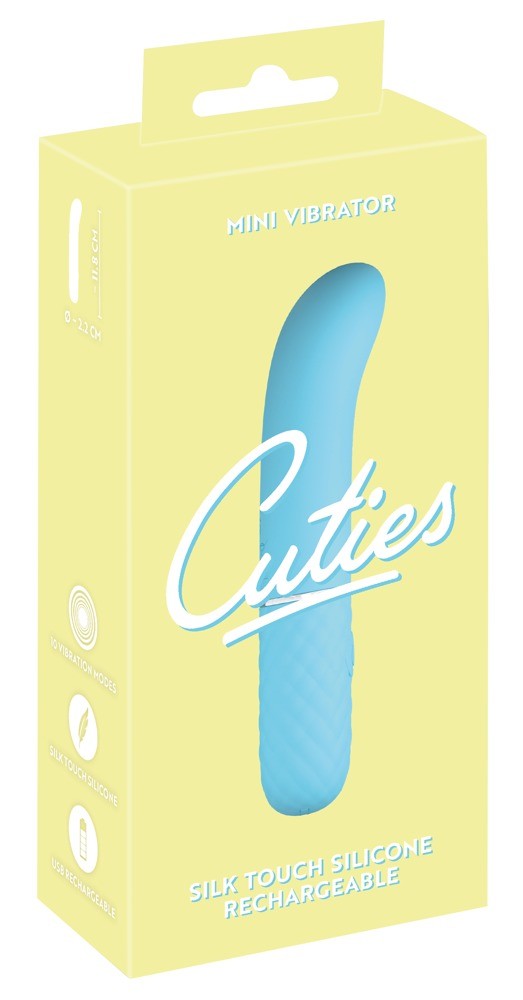 Стильный ромбовидный вибратор с 10 режимами вибрации Cuties - зображення 1