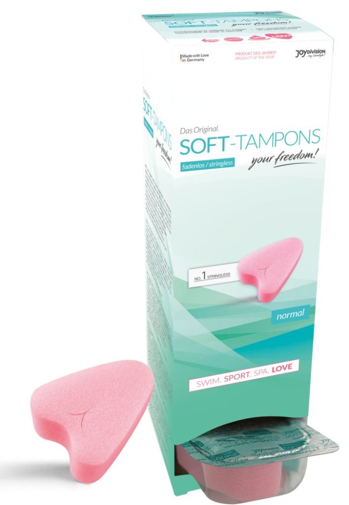 Тампон для секса Joydivision Soft-Tampons normal (10 шт/уп) - зображення 1
