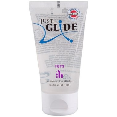 Лубрикант на водной основе для секс-игрушек JUST GLIDE Toy 50 мл - зображення 1