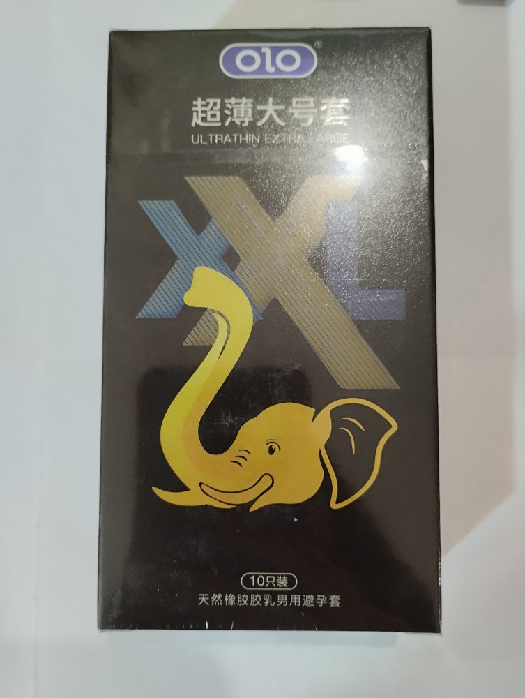 Презервативы OLO ультратонкие Extra Large XL (упаковка 10 шт) - зображення 1