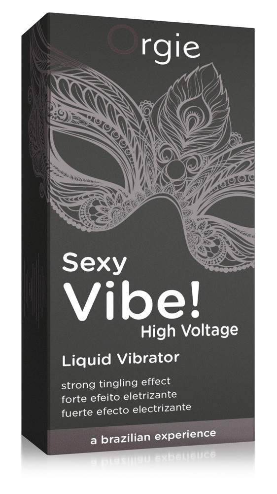 Жидкий вибратор Sexy Vibe! High Voltage 15 мл - зображення 1