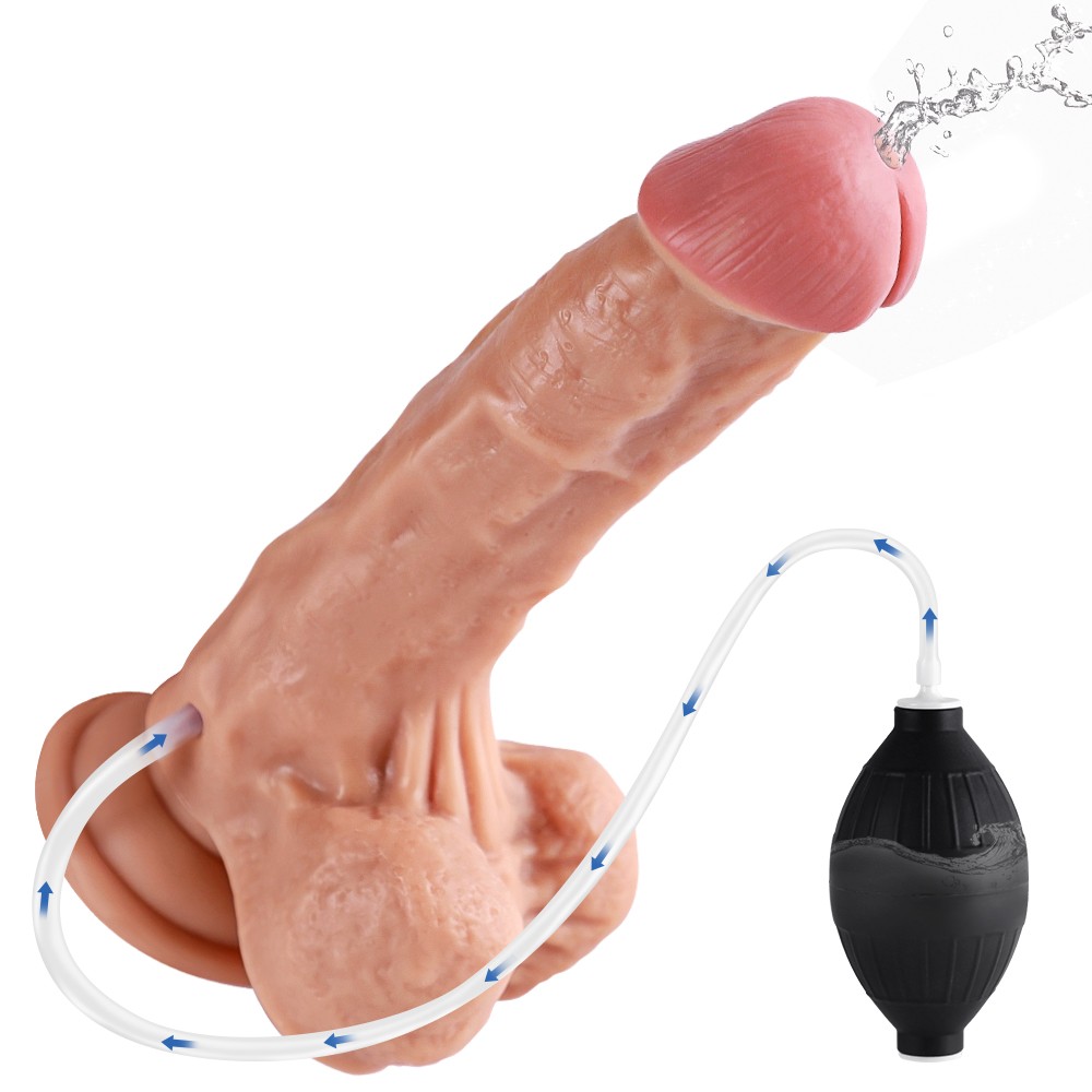 Фаллоимитатор с функцией семяизвержения “Dildo water-spray” - зображення 1