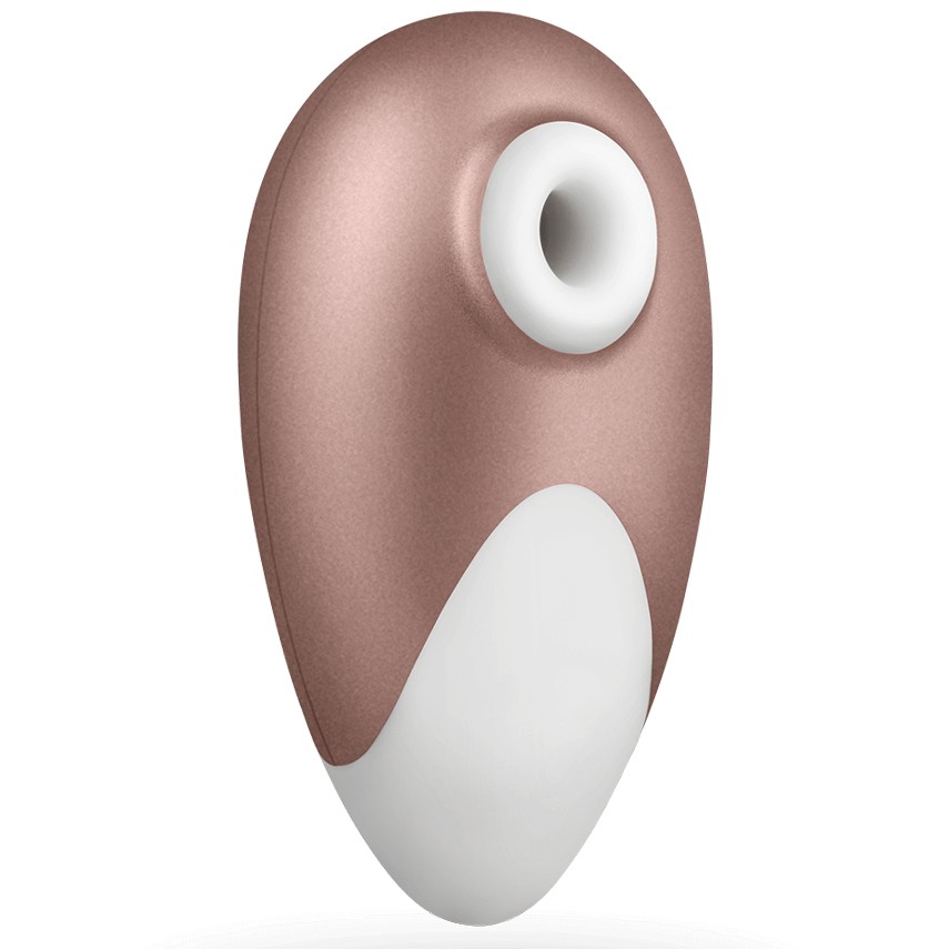 Клиторальный стимулятор Satisfyer Pro Deluxe 11 режимов интенсивности золотистый - зображення 1