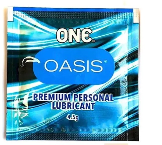 Гель-лубрикант ONE "OASIS" одноразовая упаковка 4,5 г - зображення 1