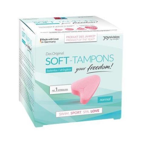 Тампон для секса Joydivision Soft-Tampons normal (3 шт/уп) - зображення 1