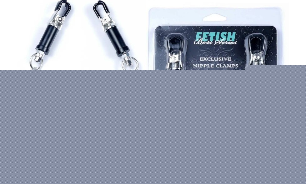 Зажимы для сосков Fetish Boss Series - №12 Exclusive Nipple Clamps - зображення 1